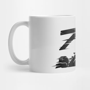 We Race On! 77 [Black] Mug